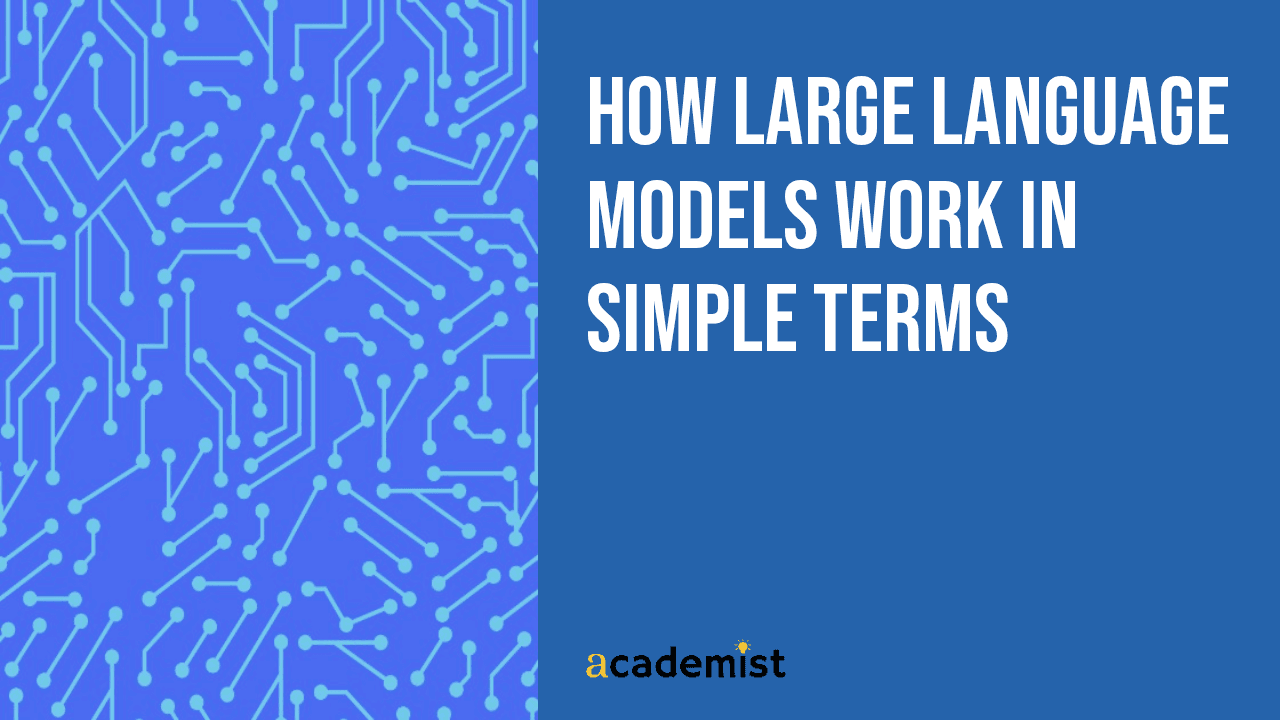 How Large Language Models Work in Simple Terms